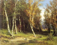Картина автора Шишкин Иван под названием Forest before a thunderstorm  				 - Лес перед грозой