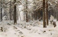 Картина автора Шишкин Иван под названием Winter  				 - Зима