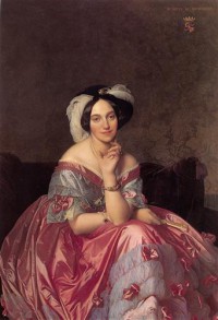 Картина автора Энгр Жан Огюст Доминик под названием Ingres Baronne James de Rothschild  				 - Баронесса Ротшильд