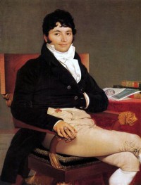 Картина автора Энгр Жан Огюст Доминик под названием Portrait of Philibert Riviere