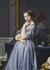 Картина автора Энгр Жан Огюст Доминик под названием comtesse d'haussonville