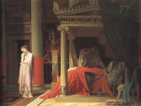 Картина автора Энгр Жан Огюст Доминик под названием Antiochus and Stratonice