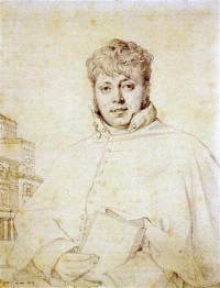 Картина автора Энгр Жан Огюст Доминик под названием Portrait of Auguste Jean Marie Guenepin