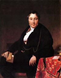 Картина автора Энгр Жан Огюст Доминик под названием Portrait of Jacques Louis Leblanc, seated