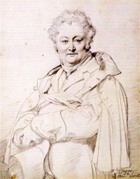 Картина автора Энгр Жан Огюст Доминик под названием Portrait of Guillaume Guillon Lethiere
