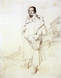 Картина автора Энгр Жан Огюст Доминик под названием Portrait of Charles Francois Mallet