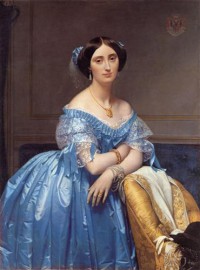 Картина автора Энгр Жан Огюст Доминик под названием Ingres princesse