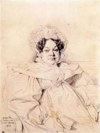 Картина автора Энгр Жан Огюст Доминик под названием Madame Louis Francois Bertin, née Genevieve Aimee Victoire Boutard