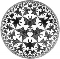 Картина автора Эшер Мауриц Корнелис под названием The circle III  				 - Предел круг III