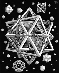 Картина автора Эшер Мауриц Корнелис под названием stars  				 - Звезды