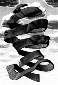 Картина автора Эшер Мауриц Корнелис под названием spiral  				 - Спираль