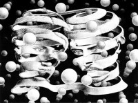 Картина автора Эшер Мауриц Корнелис под названием infinite union  				 - Бесконечное единение