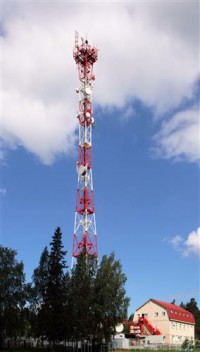 Картина автора Постеры под названием Tower of cellular communication  				 - Вышка сотовой связи