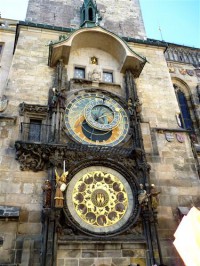 Картина автора Постеры под названием Prague Astronomical Clock  				 - Пражский Орлой