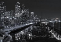 Картина автора Города и страны под названием ночной город