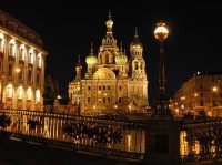 Картина автора Города и страны под названием Night city - Sant-Petersburg  				 - Ночной город - Санкт-Петербург