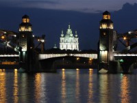 Картина автора Города и страны под названием Night city - Sant-Petersburg  				 - Ночной город - Санкт-Петербург