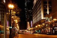 Картина автора Города и страны под названием Ночной Чикаго