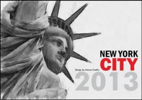 Картина автора Города и страны под названием Calendar for the City of New York in 2013