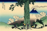 Картина автора Постеры под названием Mishima pass in Kai province  				 - Японская гравюра