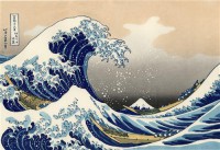 Картина автора Постеры под названием The big wave off Kanagawa  				 - Большая волна в Канагава