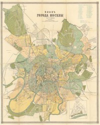 Картина автора Карты под названием План Москвы 1862 года издания А. С. Суворина