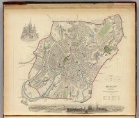 Картина автора Карты под названием План Москвы 1836 года
