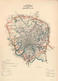 Картина автора Карты под названием План города Москвы с показанием Московской окружной жел. дор. и ея ветвей