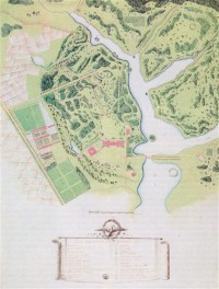 Картина автора Карты под названием Царицыно План 1810 год