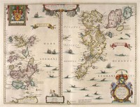 Картина автора Постеры под названием Atlas of Scotland 1654 - ORCADVM ET SCHETLANDIÆ - Orkney and Shetland