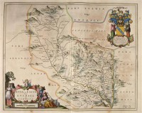 Картина автора Постеры под названием Atlas of Scotland - Evsdail, EVIA ET ESCIA - Eskdale