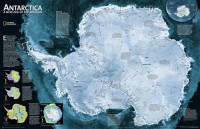 Картина автора Карты под названием Самый холодный континент - Антарктида