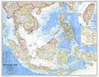 Картина автора Карты под названием Юго-Восточная Азия, 1968 год