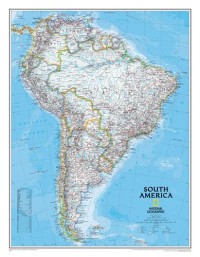 Картина автора Карты под названием Южная Америка