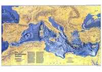 Картина автора Карты под названием Средиземное море, 1982 год