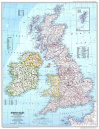 Картина автора Карты под названием Британские острова, 1979 год
