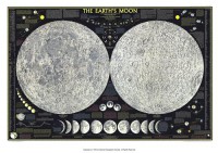 Картина автора Карты под названием Любимый спутник - Луна