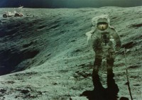 Картина автора Космос под названием Экспедиция на луну