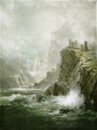 Картина автора Природа под названием шторм у скал