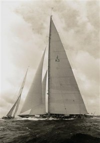 Картина автора Ретро под названием яхты