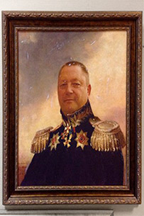 Портрет мужчины в образе генерала